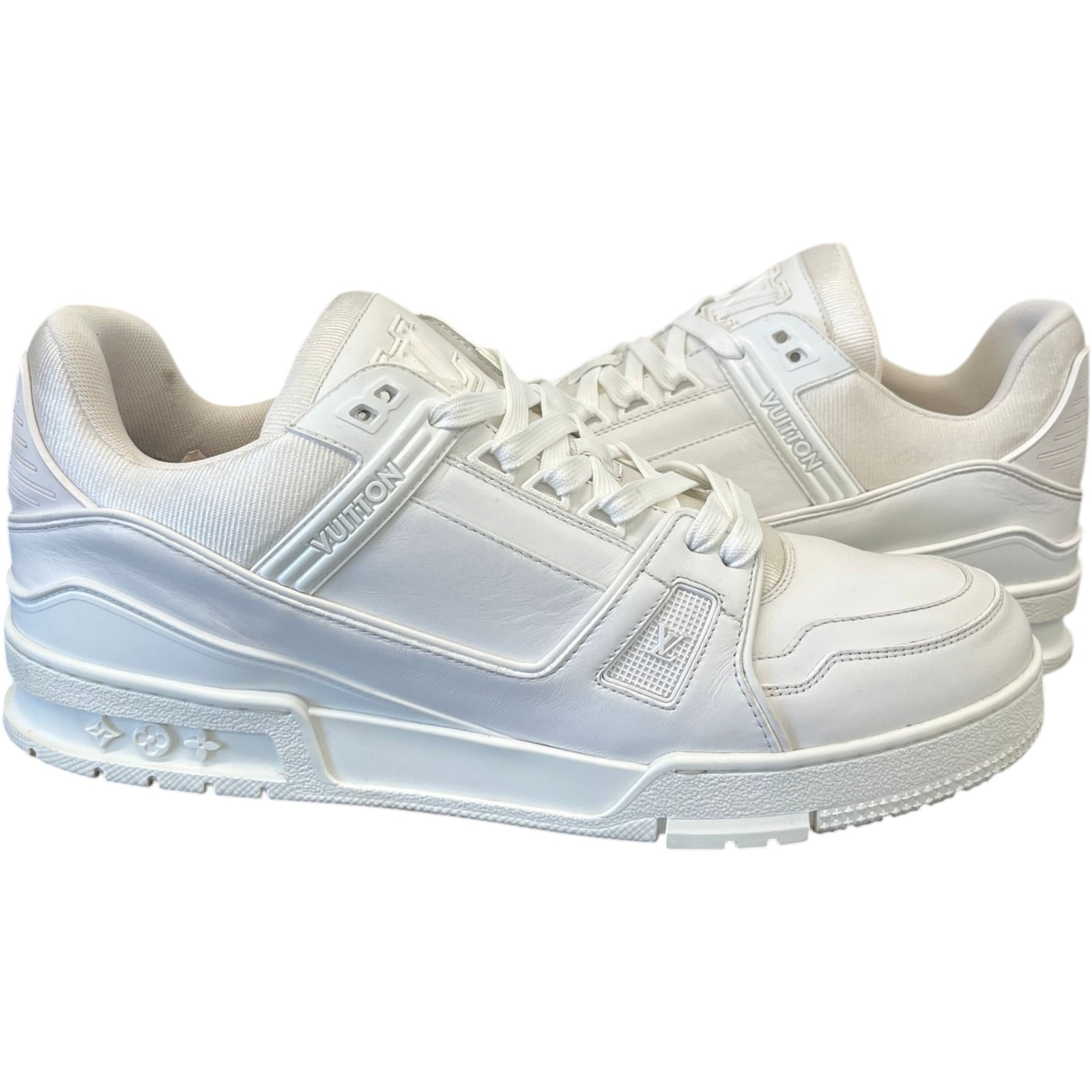 Men's LV Low Trainers White Size UK 10 / EU 44 - Photo 3