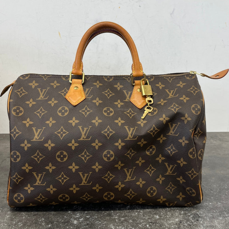 Women's Monogram Speedy 35 Bag Brown