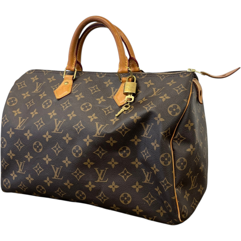 Women's Monogram Speedy 35 Bag Brown