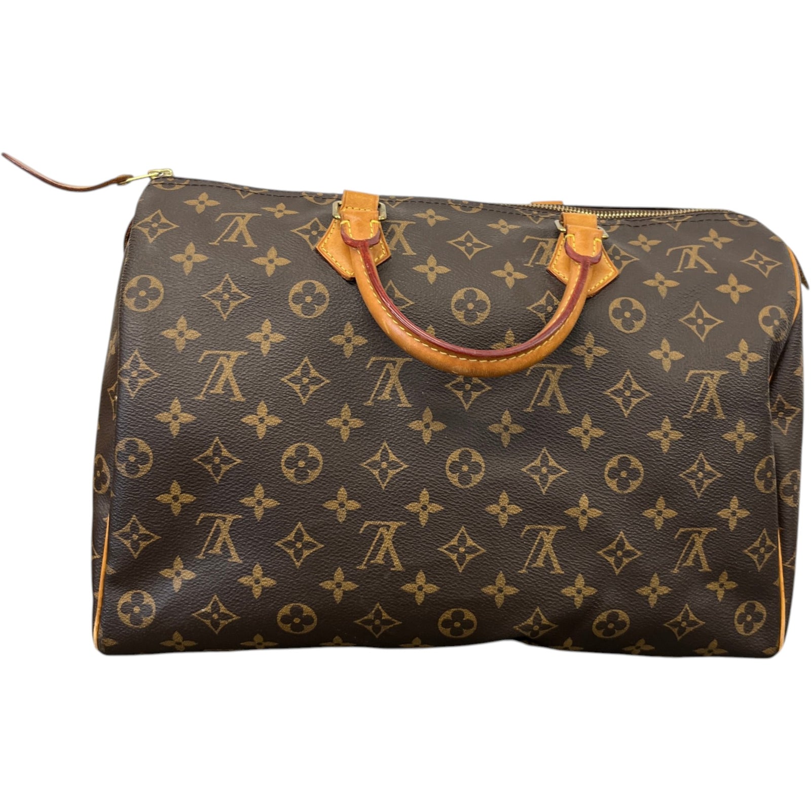 Women's Monogram Speedy 35 Bag Brown - Photo 3