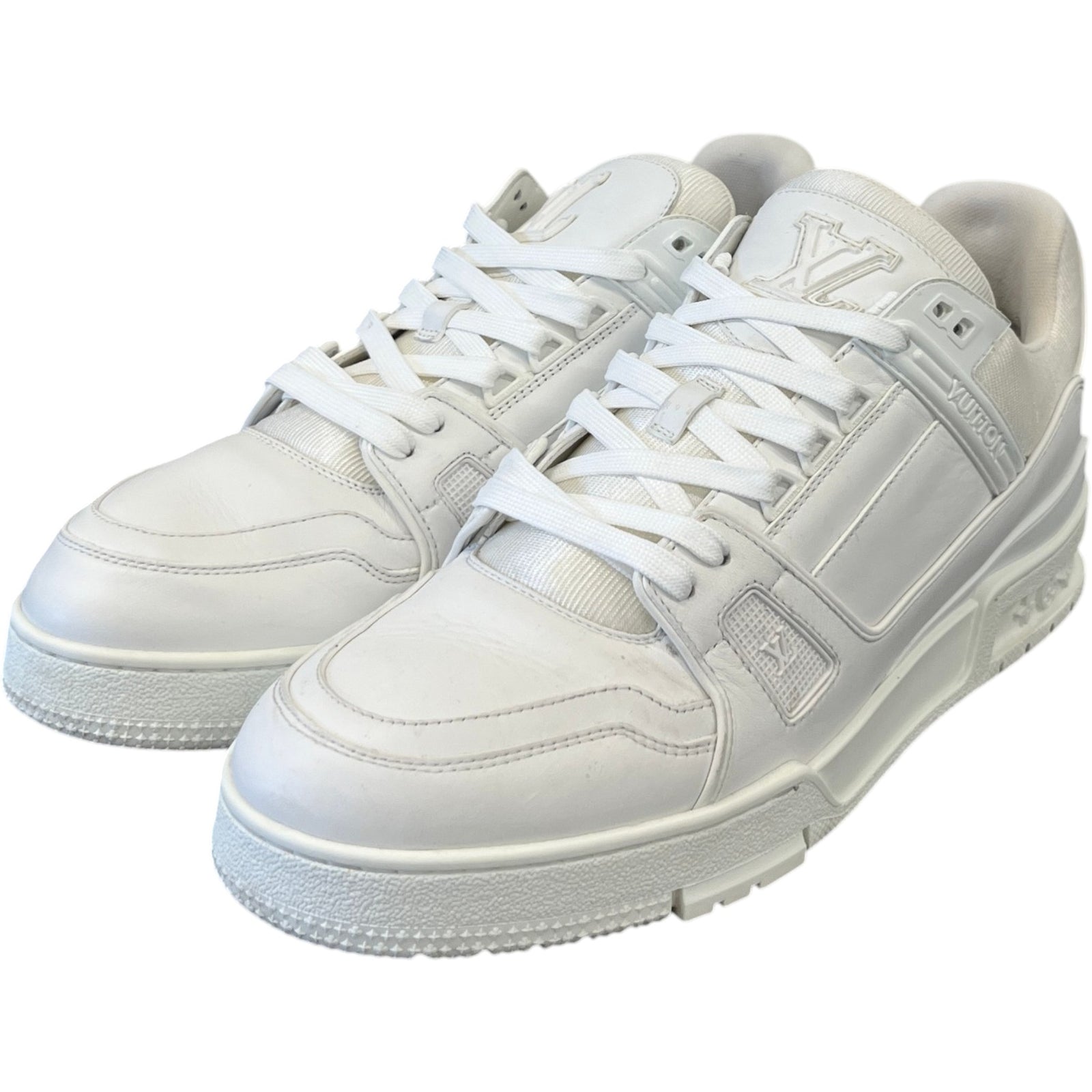 Men's LV Low Trainers White Size UK 10 / EU 44 - Photo 9