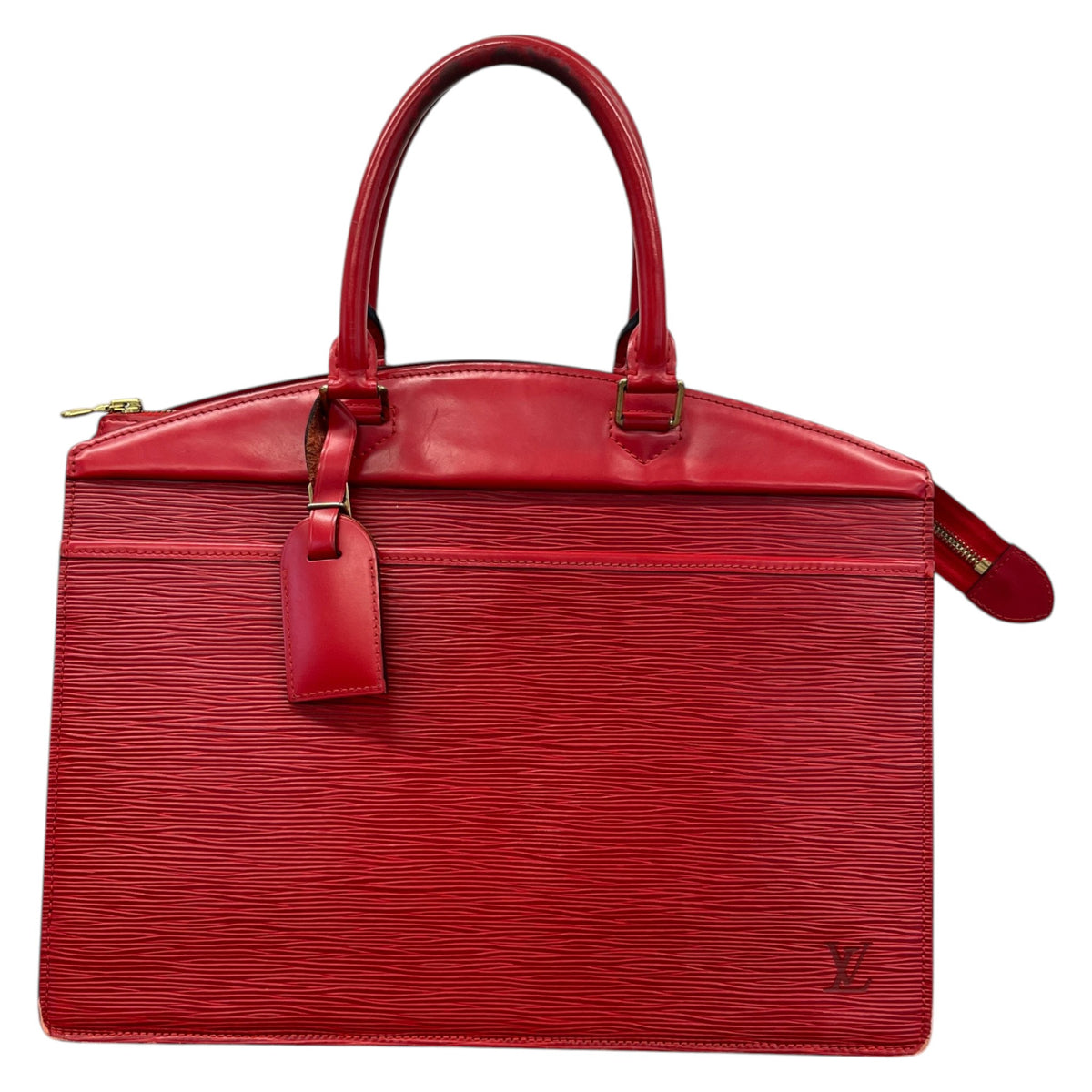 Women's Epi Leather Riviera Handbag Red - Photo 1