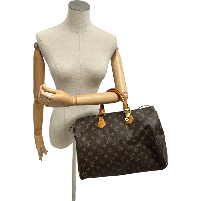 Women's Monogram Speedy 35 Bag Brown