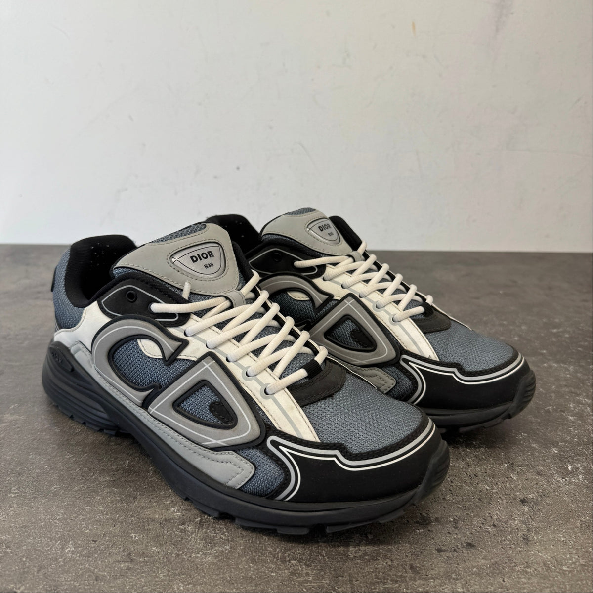 Men's B30 Low Trainers Black Size UK 9 / EU 43 - Photo 11