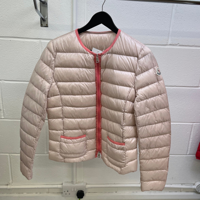Women's Cristal Down Jacket Pink Size 3 / UK 14