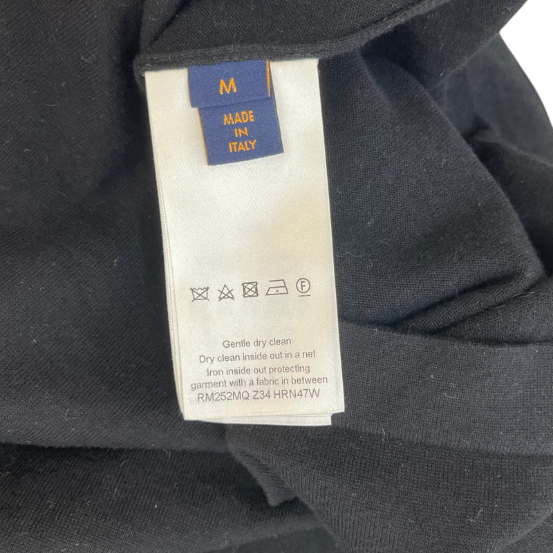 Men's Marque Deposse Embroidery T-Shirt Black Size M