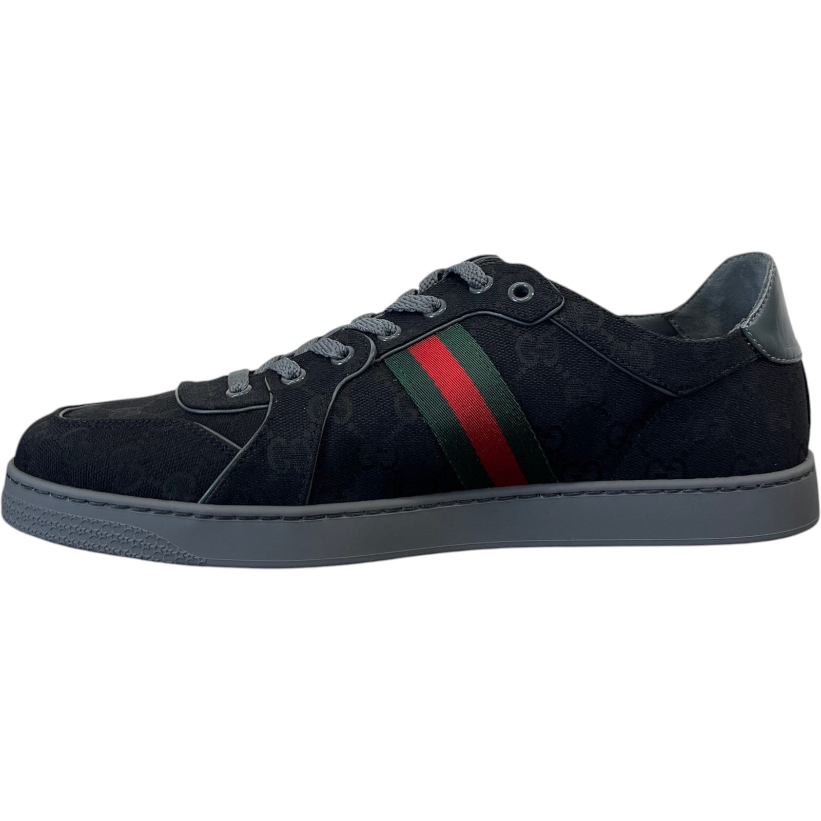 Men's Gg Supreme Ace Low Trainers Black Size EU 44 / UK 10 - Photo 2