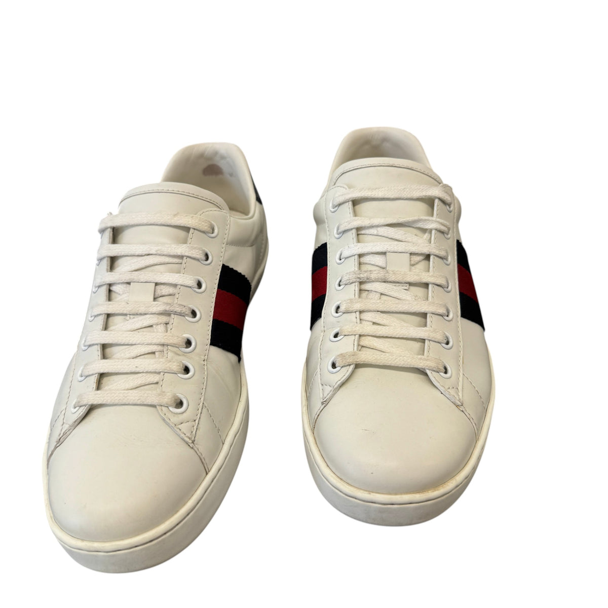 Men's Ace Low Trainers White Size UK 8 / EU 42 - Photo 6