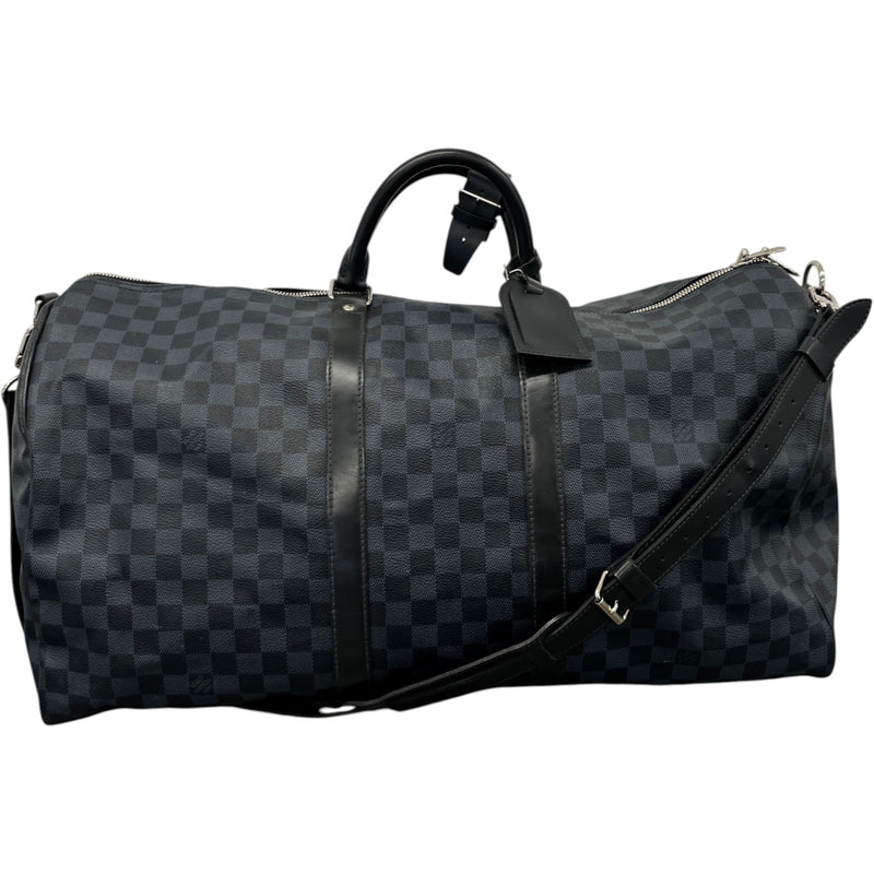 Men's Keepall Bandoulière 55 Monogram Colbalt Bag Navy