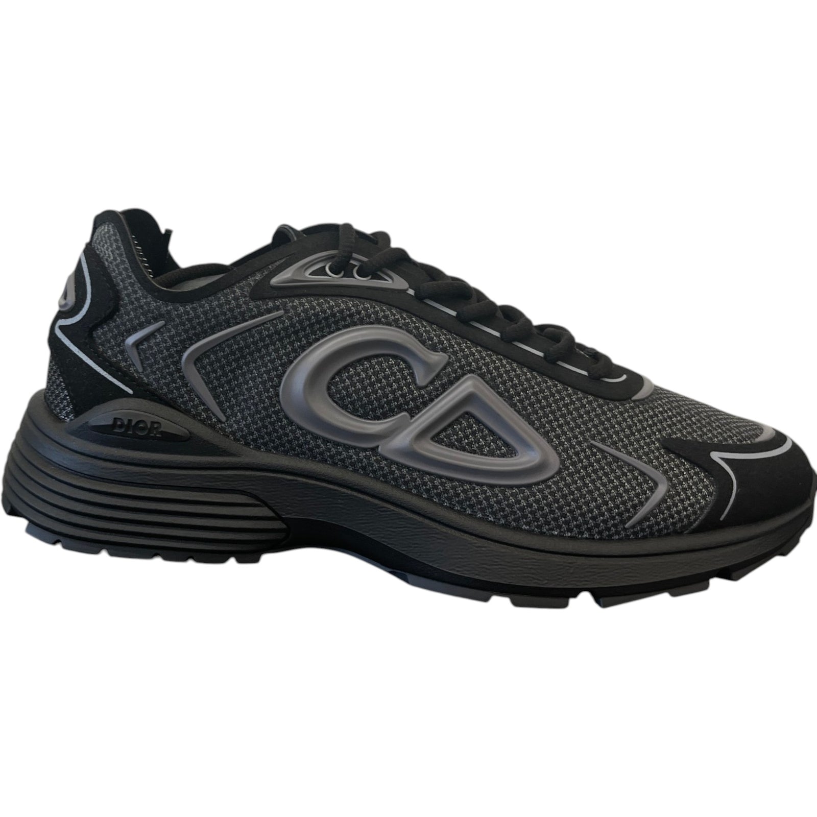 Men's B30 Countdown Tech Low Trainers Black Size UK 7.5 / EU 41.5 - Photo 1