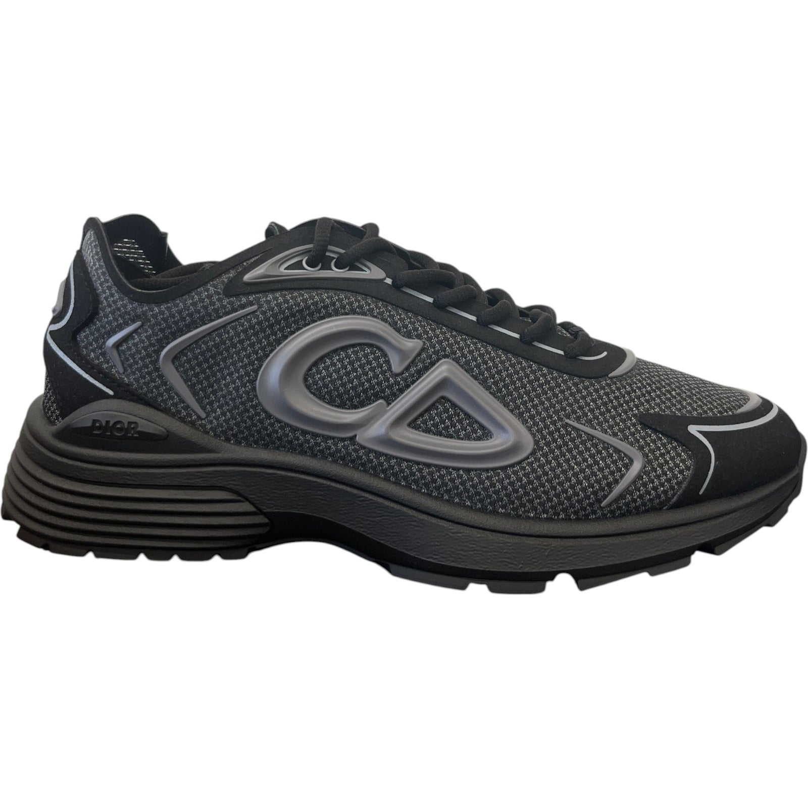 Men's B30 Countdown Tech Low Trainers Black Size UK 7.5 / EU 41.5 - Photo 2