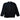 Men's Applique Logo Smock Jacket Black Size M