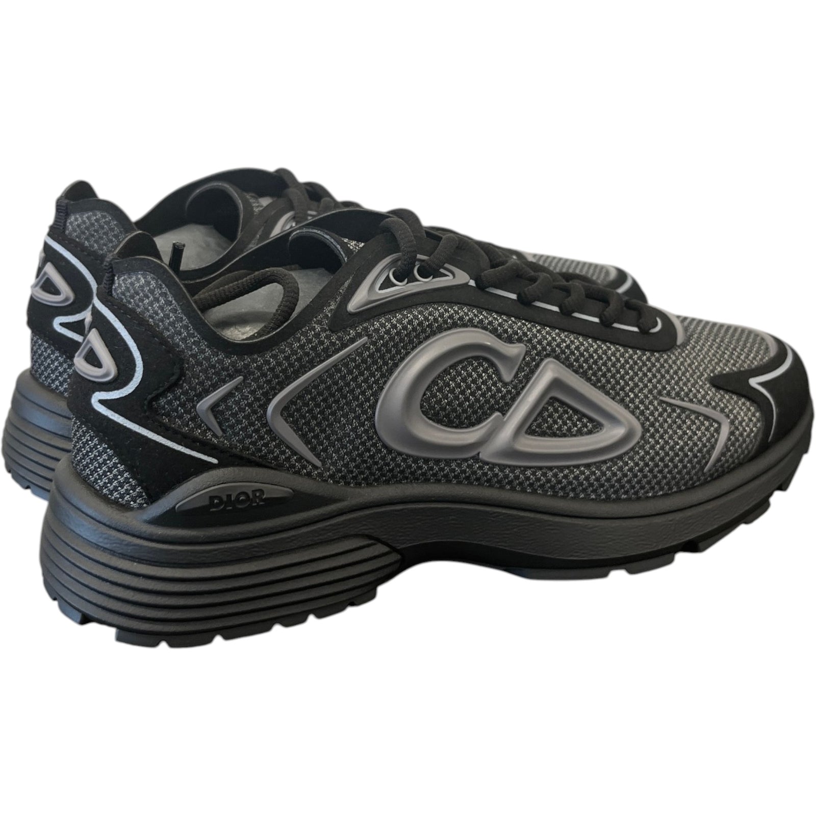 Men's B30 Countdown Tech Low Trainers Black Size UK 7.5 / EU 41.5 - Photo 8