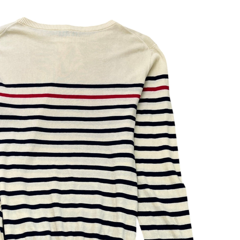 Men's Maglione Tricot Jumper Cream Size S