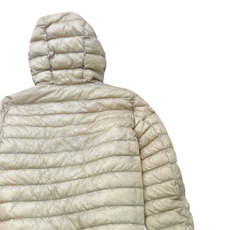 Men's Eliot Down Jacket Cream Size 4 / XL