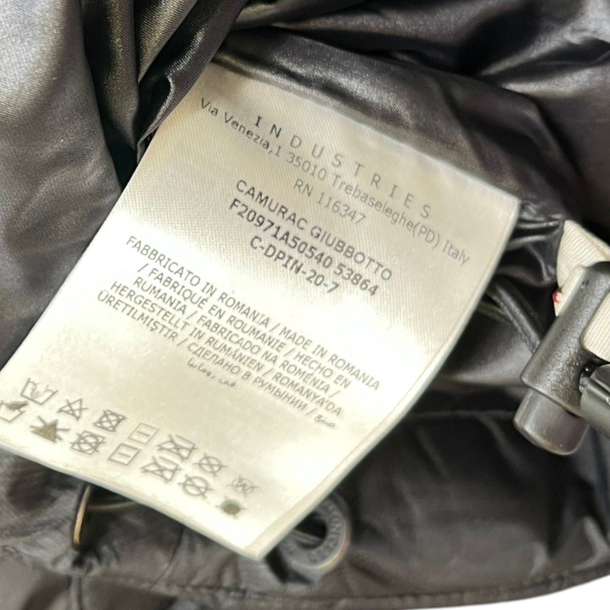 Men's Camurac Down Jacket Black Size 0 / XS - Photo 10