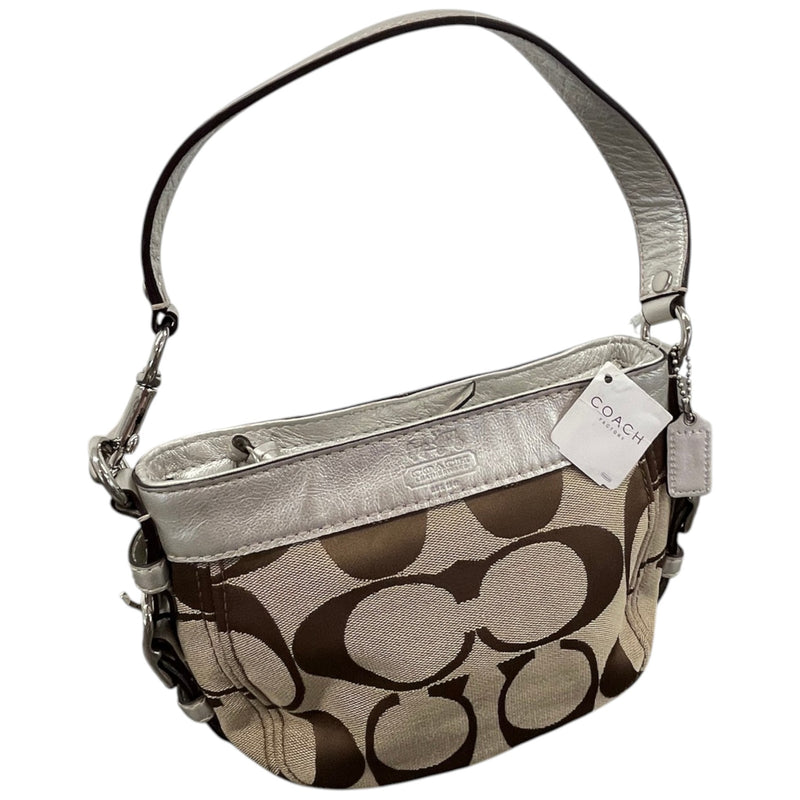 Women's Signature Mini Zoe Hobo Handbag Beige