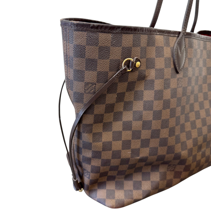 Women's Damier Ebene Neverfull Gm Tote Handbag Brown