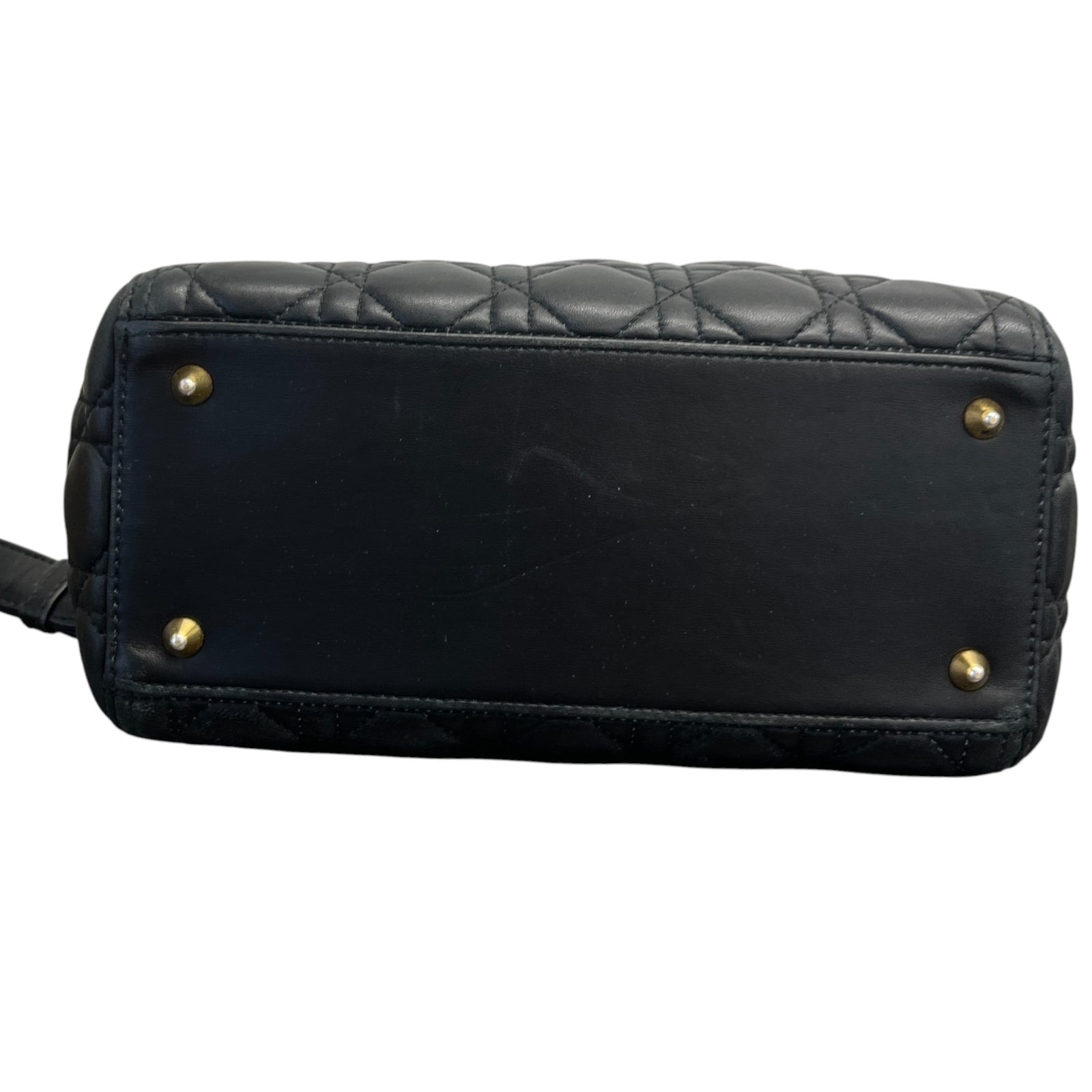 Women's Lady Dior Medium Bag Black - Photo 10