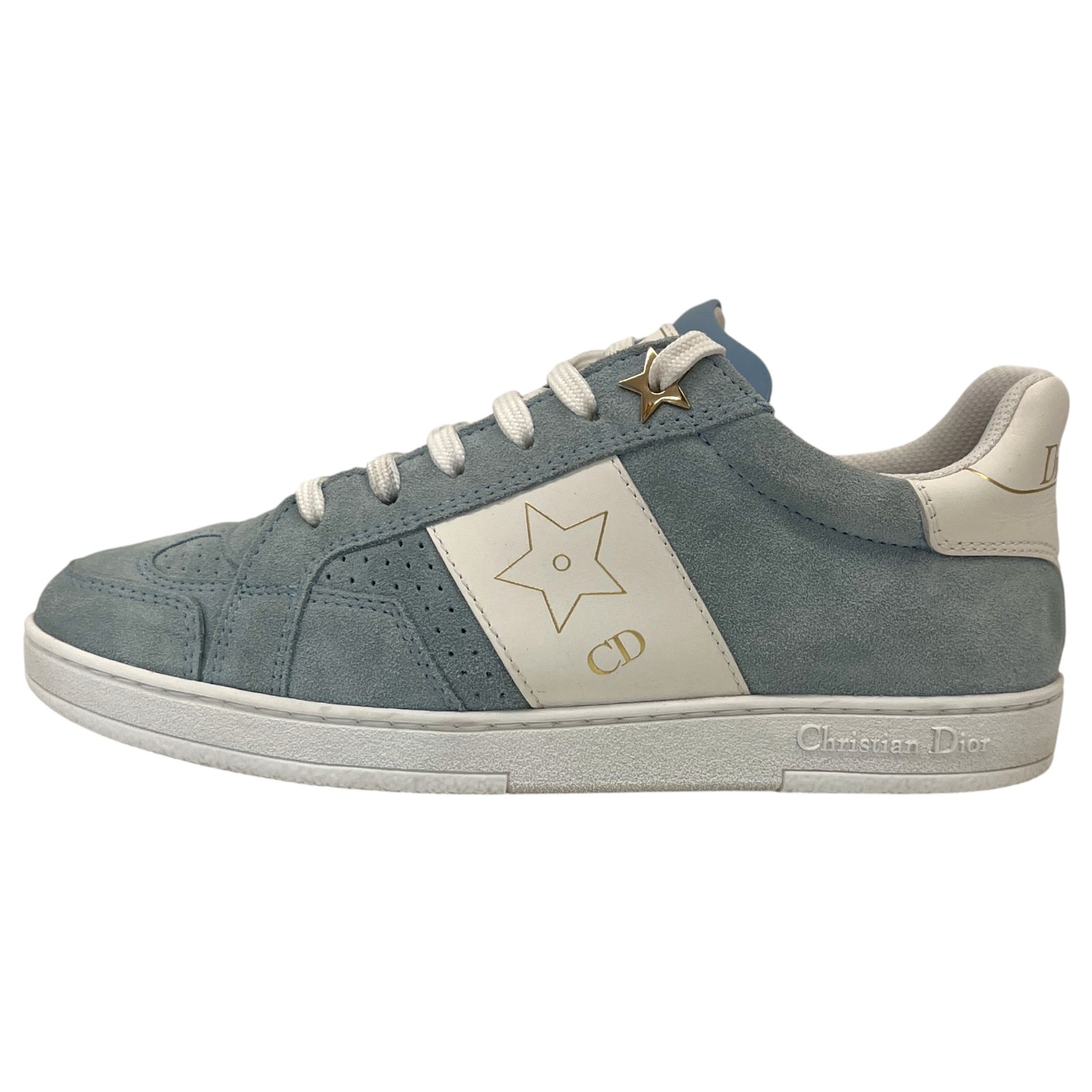 Women's Star Low Trainers Blue Size EU 35 / UK 2 - Photo 5