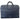 Men's Plaque Logo Briefcase Bag Navy