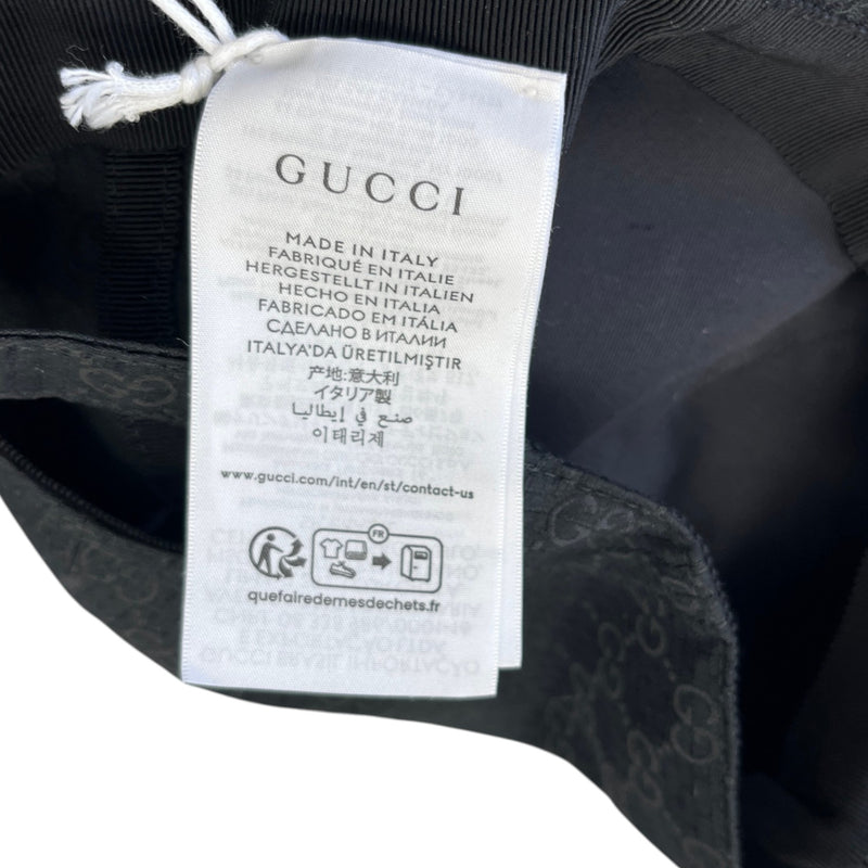 Men's Gg Supreme Cap Hat Black