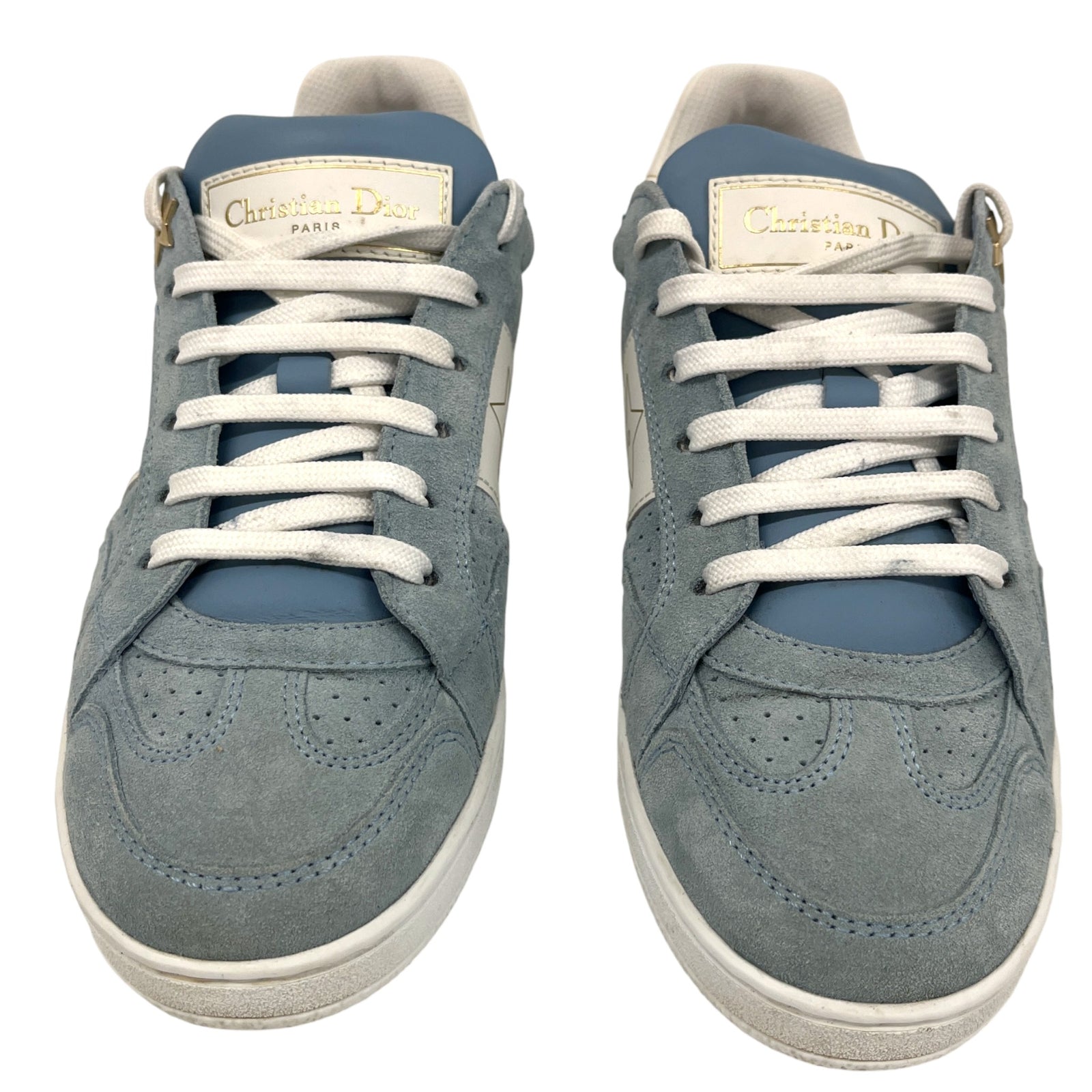 Women's Star Low Trainers Blue Size EU 35 / UK 2 - Photo 6