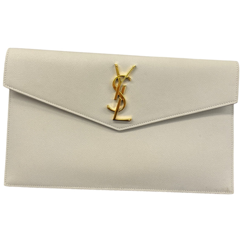 Women's Uptown Pouch Clutch Cream