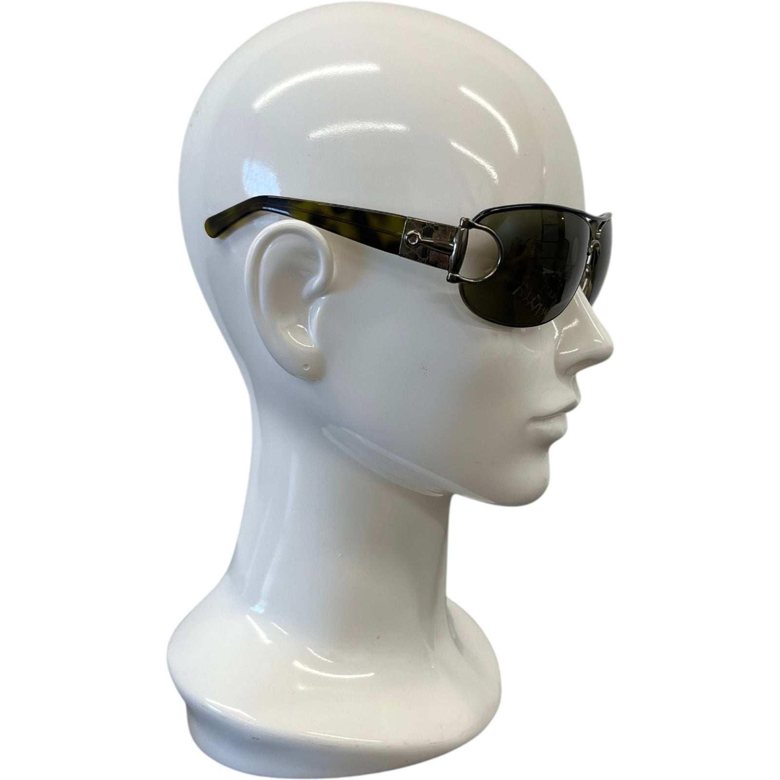 Women's Gg 2760/S Horsebit Sunglasses Green - Photo 3