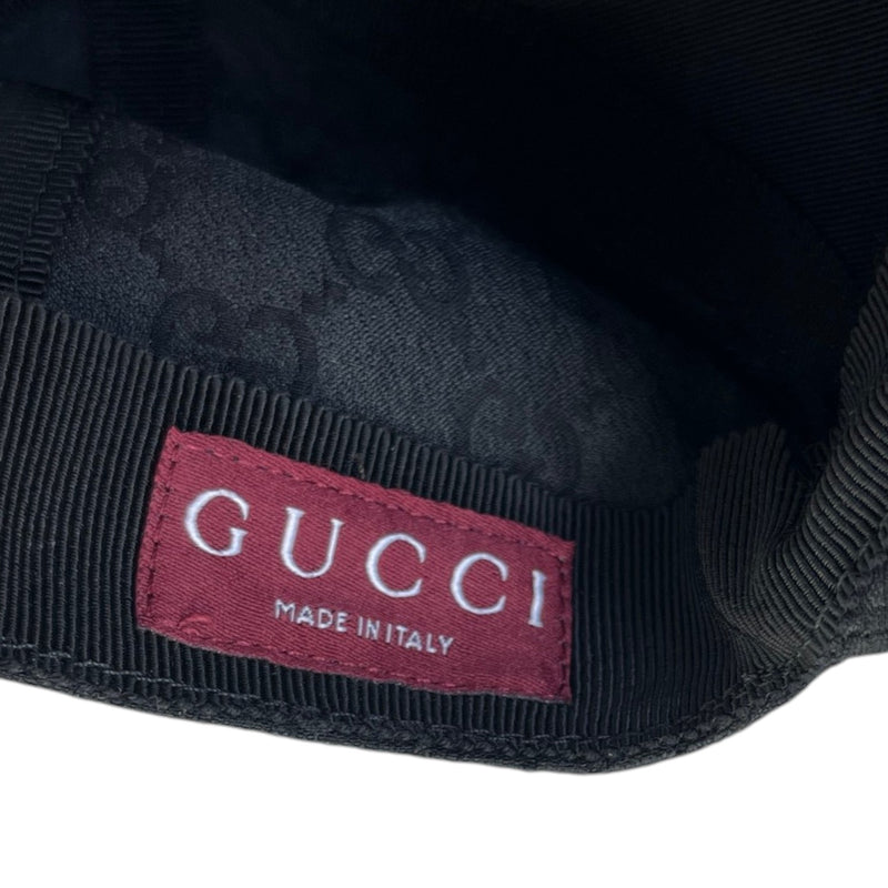 Men's Gg Supreme Cap Hat Black