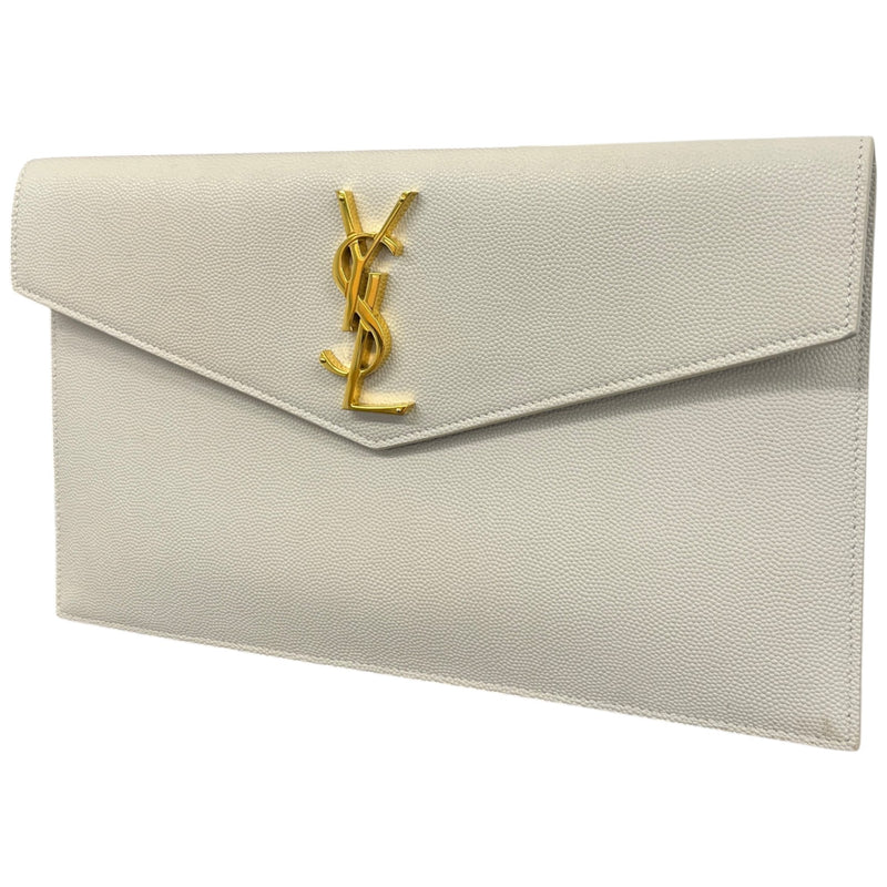 Women's Uptown Pouch Clutch Cream