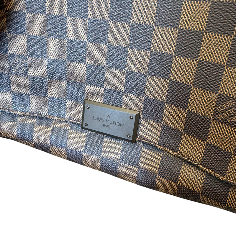 Men's Damier Ebene Canvas District Pm Messenger Bag Brown