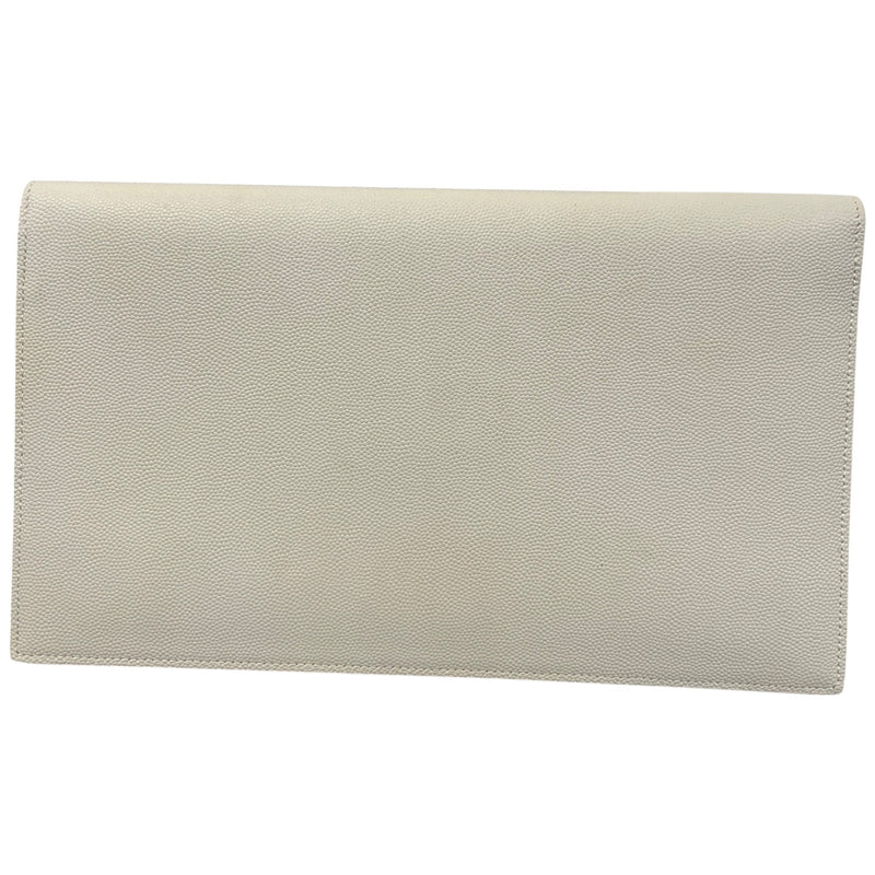 Women's Uptown Pouch Clutch Cream