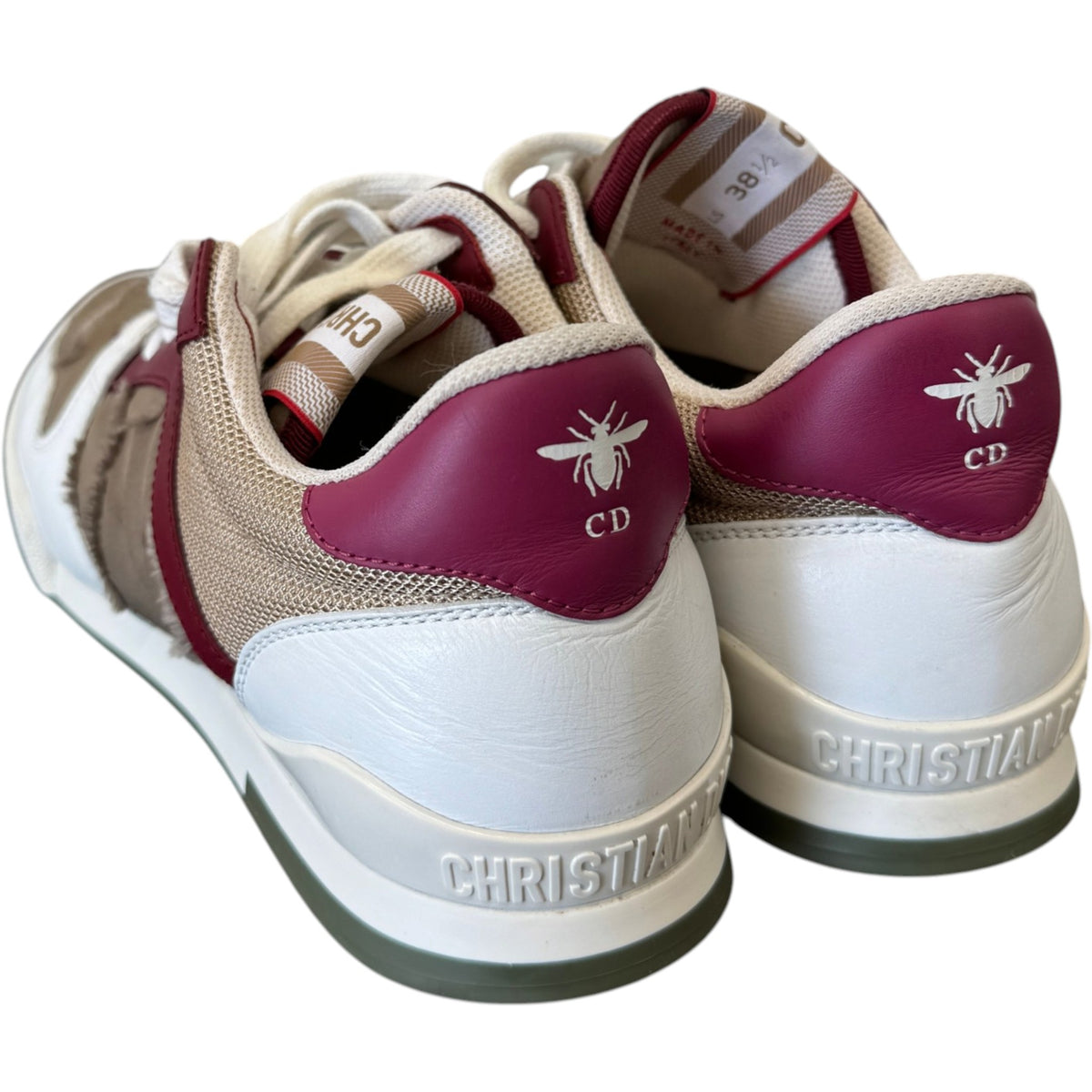 Women's Travel Low Trainers Beige Size UK 5.5 / EU 38.5 - Photo 8