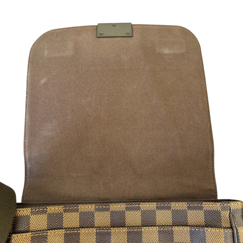 Men's Damier Ebene Canvas District Pm Messenger Bag Brown