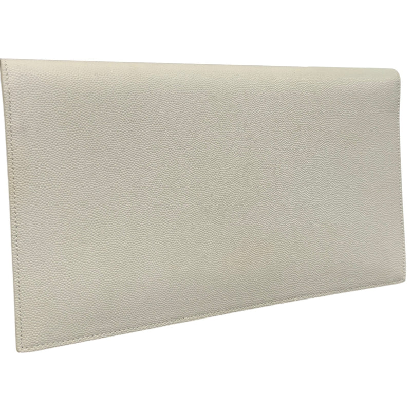 Women's Uptown Pouch Clutch Cream