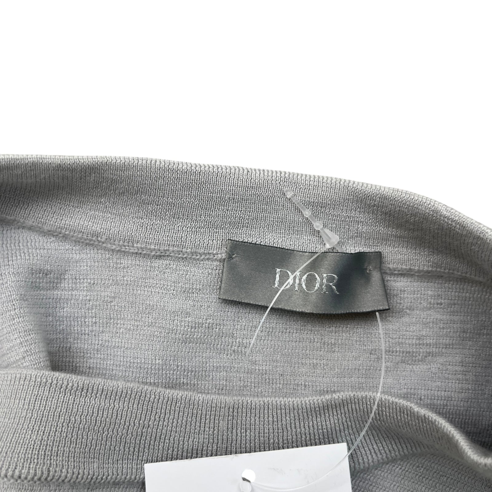 Men's Applique Sleeve Logo Jumper Grey Size L - Photo 7