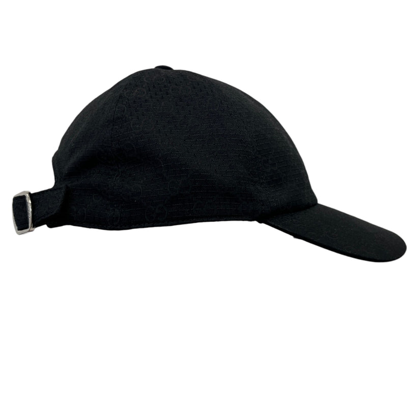 Men's Gg Supreme Cap Hat Black