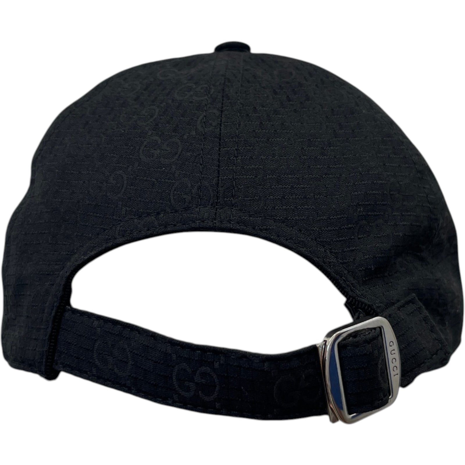 Men's Gg Supreme Cap Hat Black - Photo 4