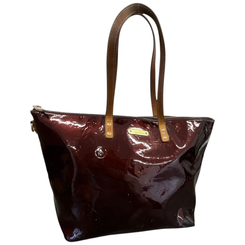 Women's Vernis Leather Bellevue GM Handbag Purple