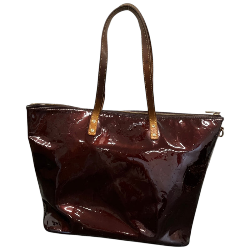 Women's Vernis Leather Bellevue GM Handbag Purple