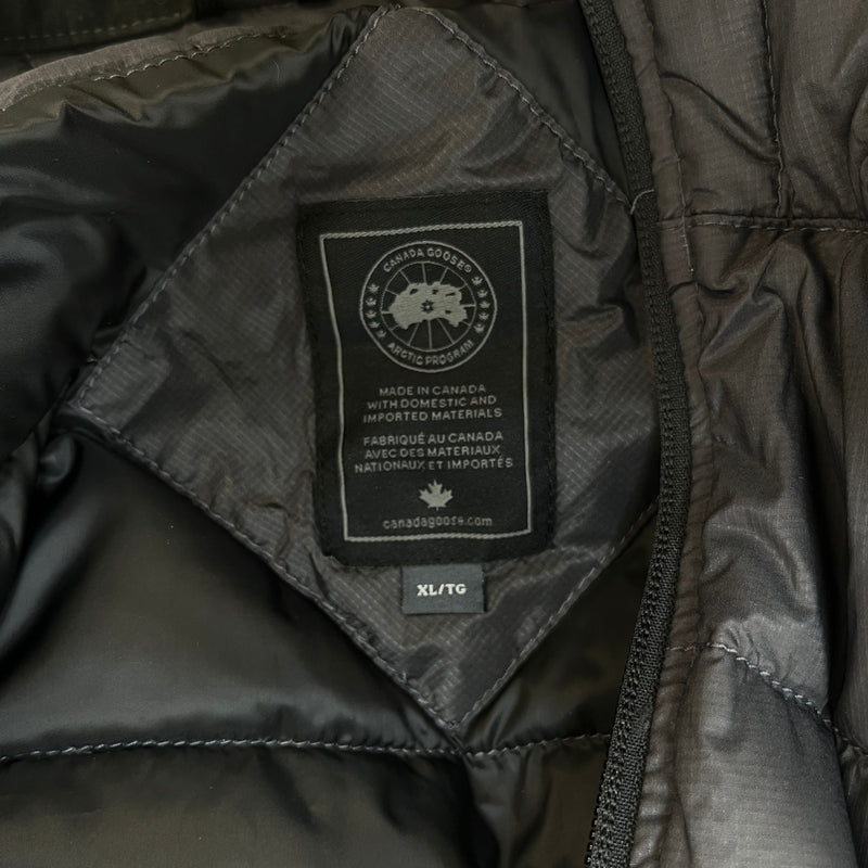 Men's Lodge Hoody Jacket Charcoal Size XL