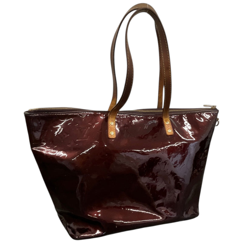 Women's Vernis Leather Bellevue GM Handbag Purple