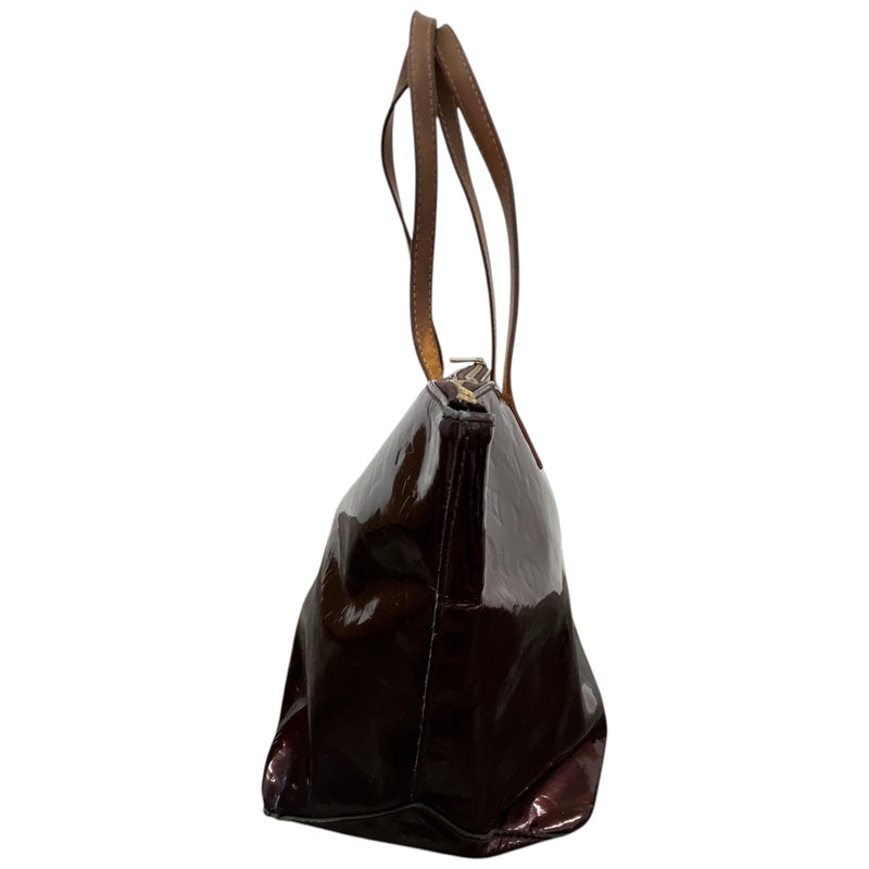 Women's Vernis Leather Bellevue GM Handbag Purple