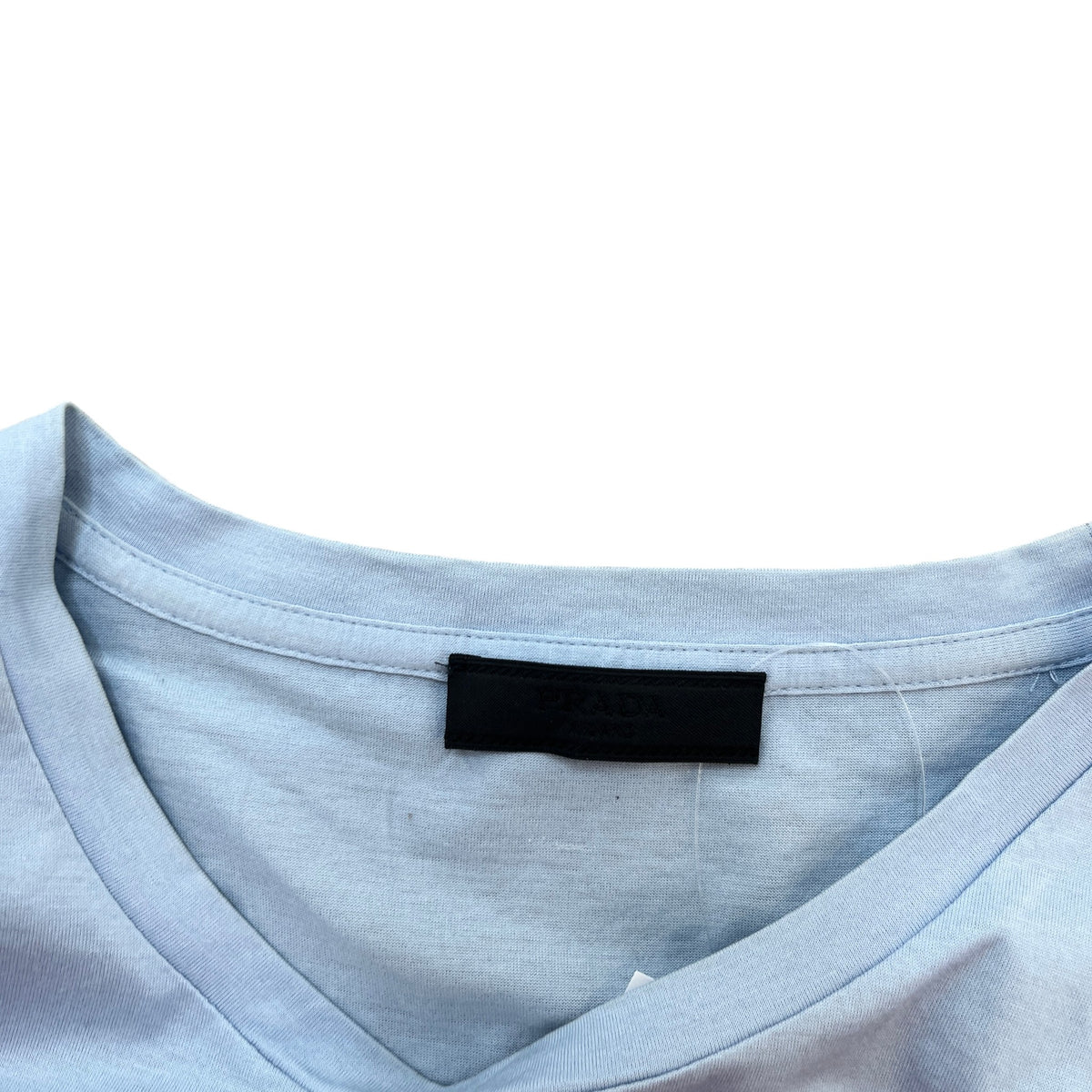 Men's Embroidered Logo T-Shirt Blue Size XL - Photo 7