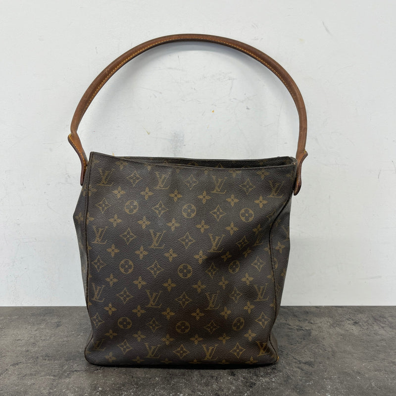 Women's Monogram Looping GM Handbag Brown