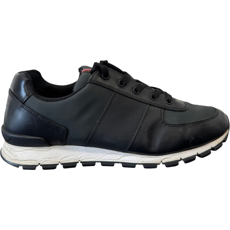 Men's Linear Rosa Low Trainers Black Size UK 8 / EU 42
