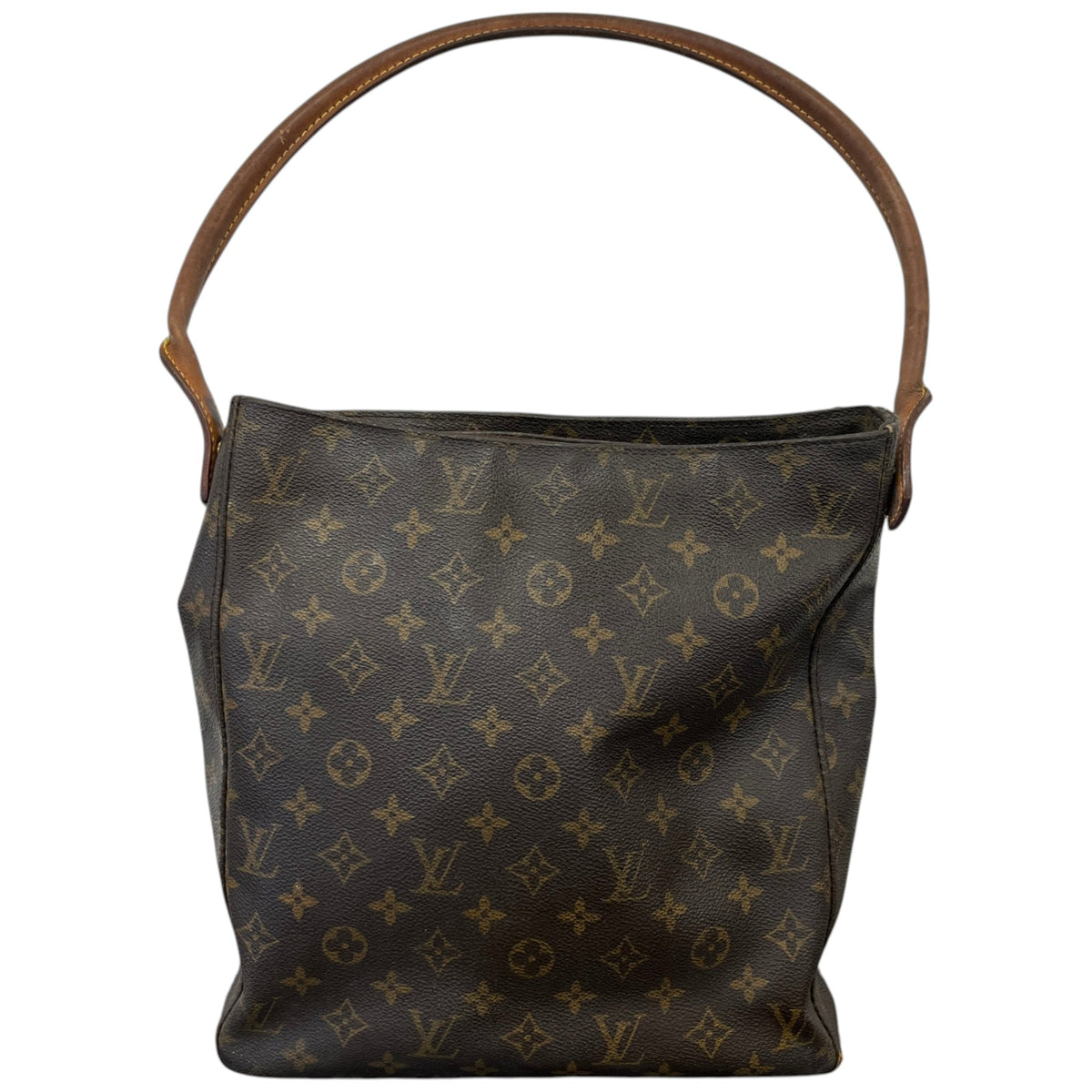 Women's Monogram Looping GM Handbag Brown - Photo 1