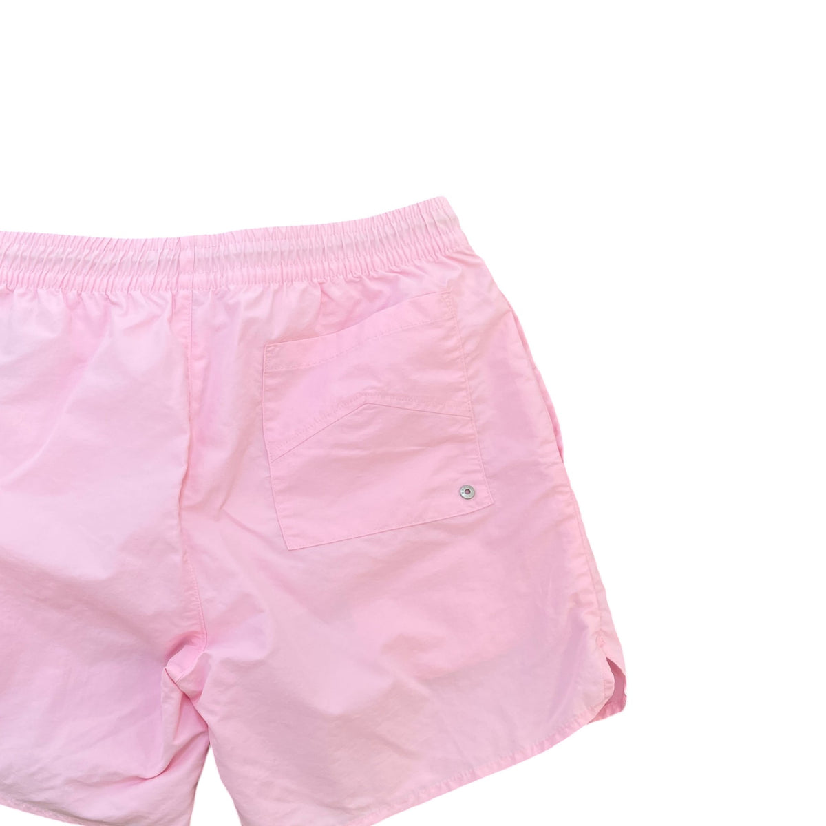 Men's Embroidered Logo Swim Shorts Pink Size L / W34 - Photo 4