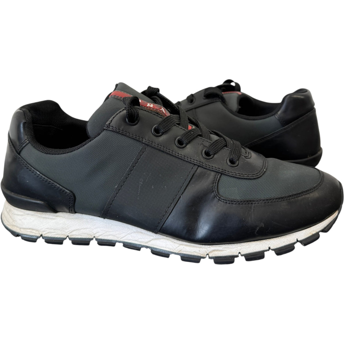 Men's Linear Rosa Low Trainers Black Size UK 8 / EU 42 - Photo 3